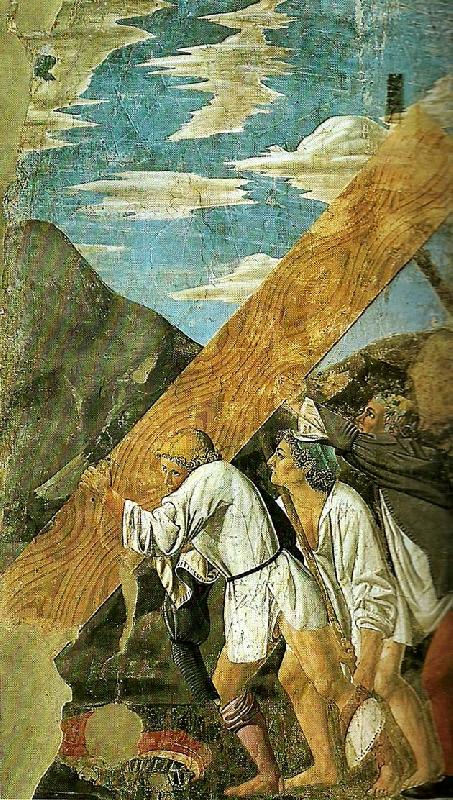 Piero della Francesca legend of the true cross oil painting picture